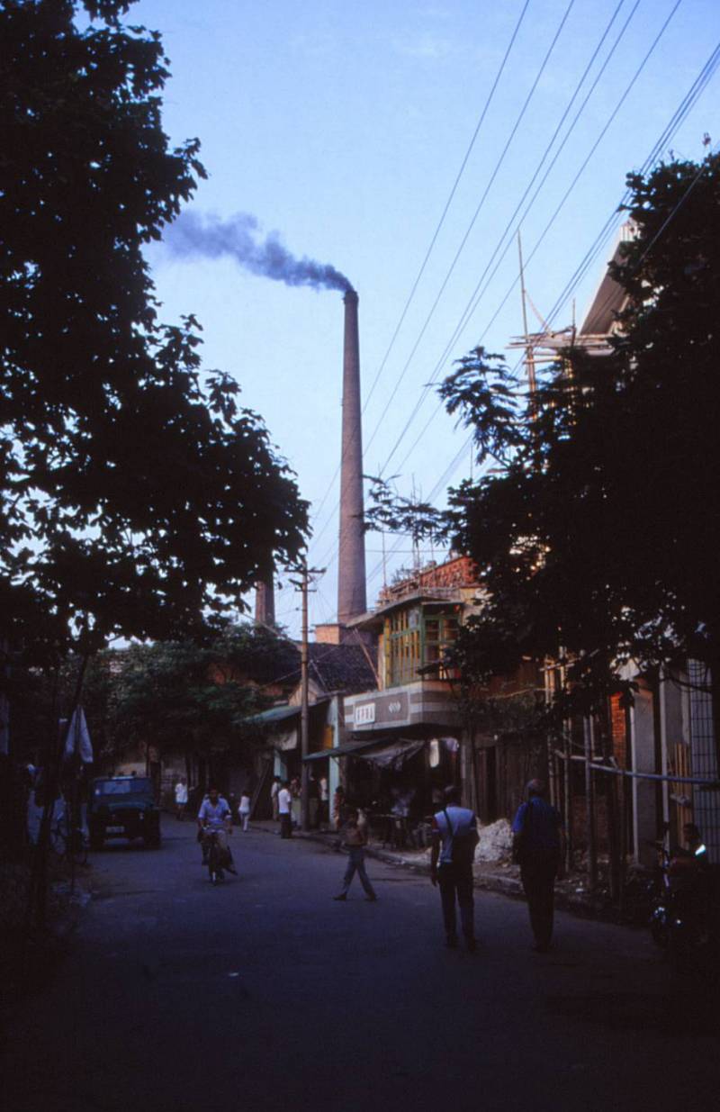 Friday afternoon kiln chimney